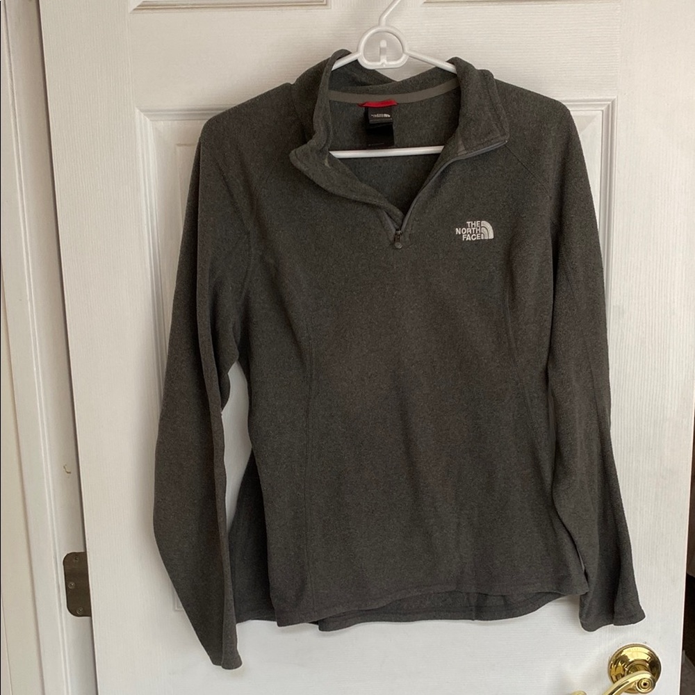 The North Face Gray Neck Sweater